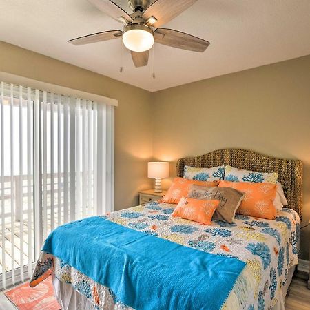 Beachfront Galveston Oasis Balconies, Ocean View! Bagian luar foto