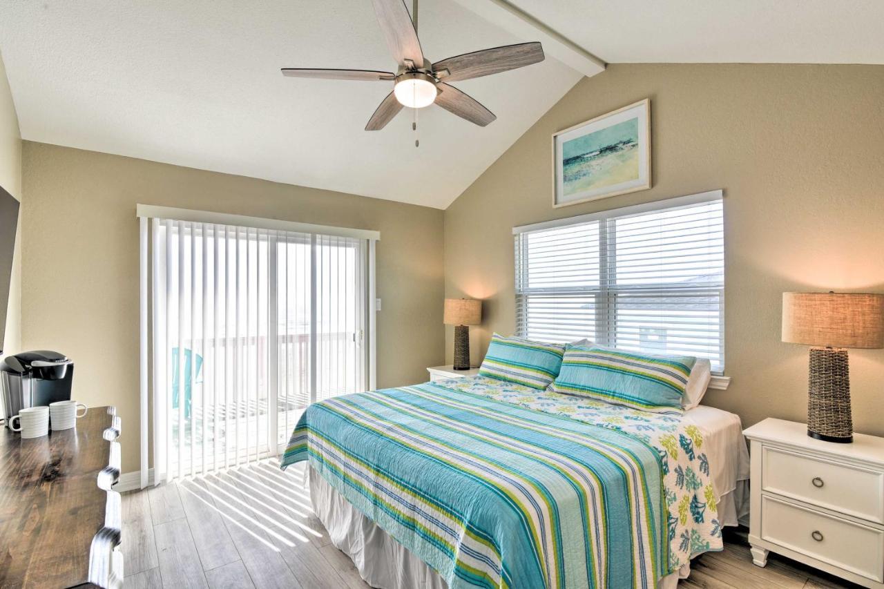 Beachfront Galveston Oasis Balconies, Ocean View! Bagian luar foto