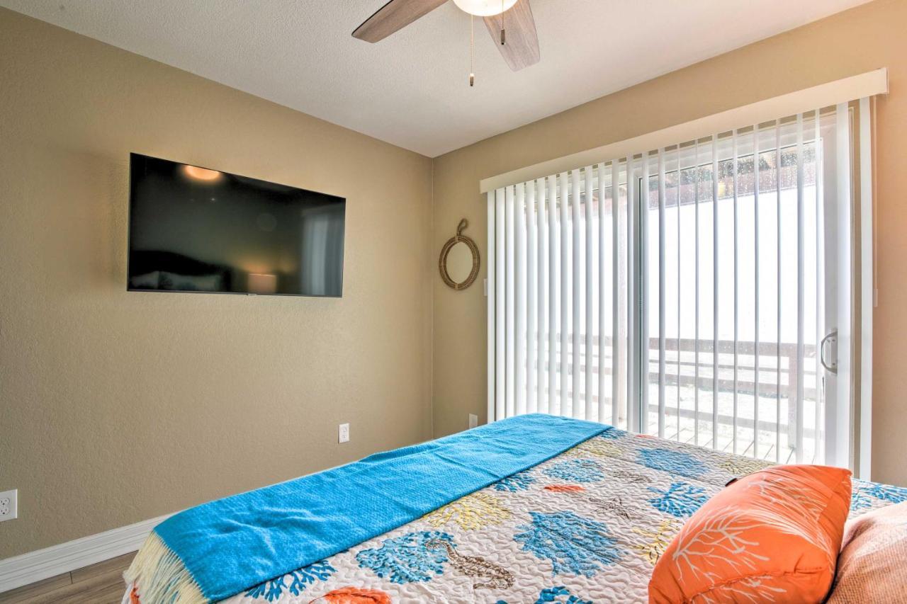 Beachfront Galveston Oasis Balconies, Ocean View! Bagian luar foto